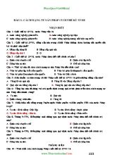 Câu hỏi trắc nghiệm ôn thi học kỳ II môn Lịch sử Lớp 10 (Có đáp án)